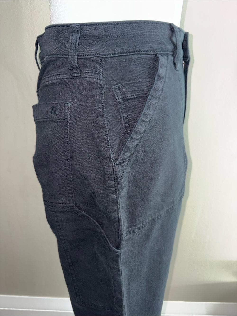 American Eagle Outfitters - Black Utility Work Pants - Picture 6 of 10